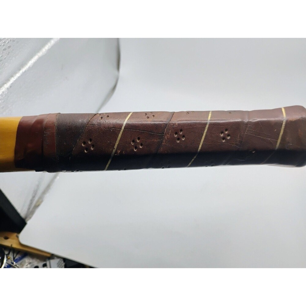 VINTAGE WILSON "SELECT" Jimmy Connors Tennis Racquet 4 1/2" STRATA-BOW Spalding - Picture 12 of 14
